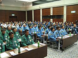 北海道警備業協会旭川支部の二号業務部会の安全衛生大会